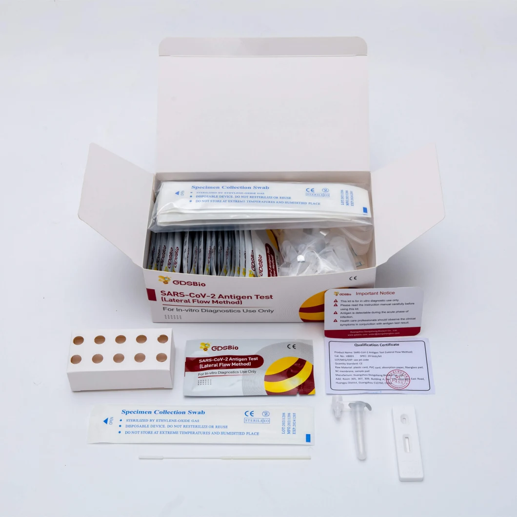 Fast and Accurate Antigen Detection Kit Saliva Antigen Rapid Test Kit