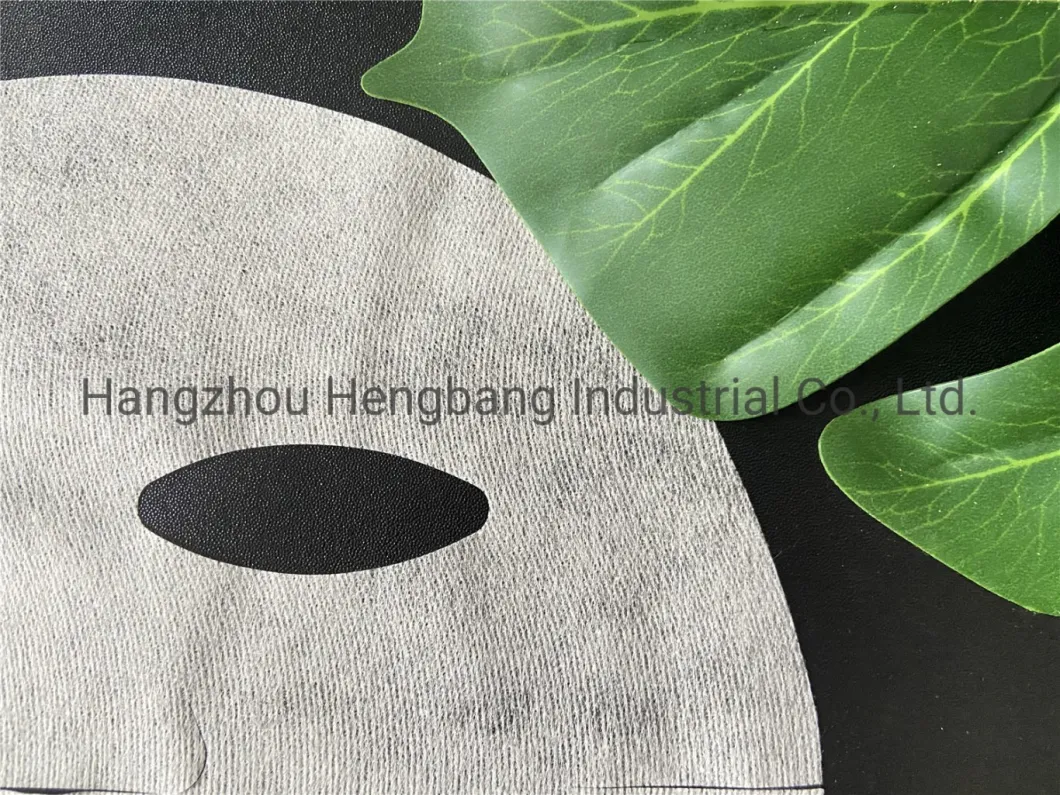 Nonwoven Die-Cut Cosmeceutical Hydrating Botanic Fiber Face Mask Sheet