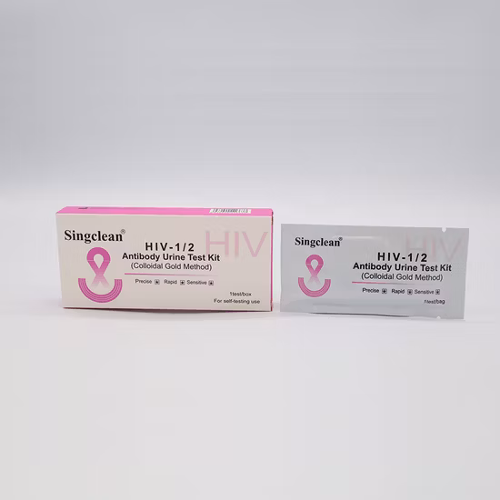 Hochpräzises einstufiges medizinisches Diagnostik-HCG-Urintest-Kolloidalgold-Schnelltest-Schwangerschaftstest-Kit (Streifen/Kassette/Mittelstrahl)