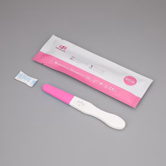 Medizinisches Einweg-HCG-Schwangerschaftsteststreifen-Schnelltestkit