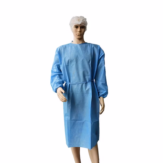 Heißer Verkauf Einweg-Krankenhausuniform Chirurgisches Isolationskleid